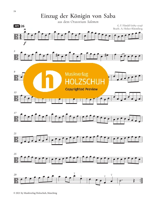 Einzug der Königin von Saba